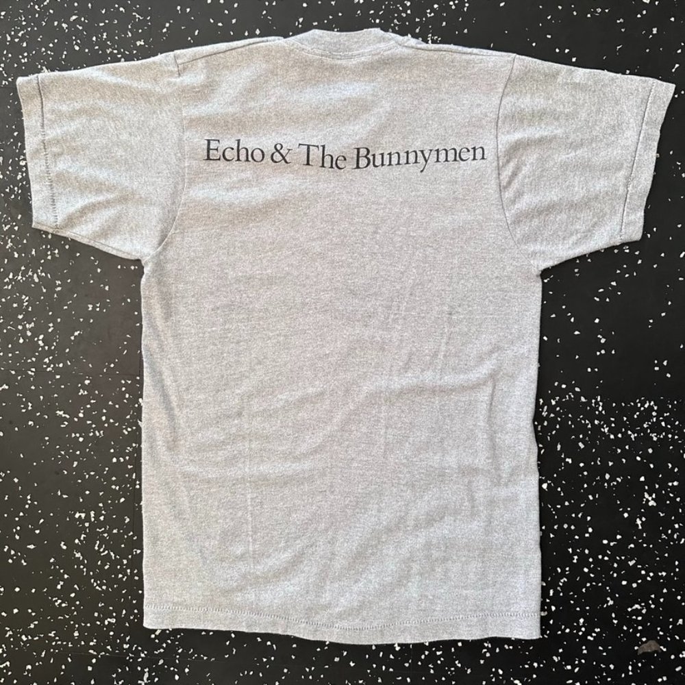 vintage 1984 Echo & the Bunnymen shirt